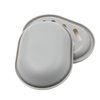 Topsky 2-Pack Soap Dish with Drain, Soap Holder, Soap Saver, Easy Cleaning, Dry, Stop Mushy Soap (Gray)