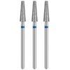 Rolybag Cuticle Nail Drill Bits Tapered Shape Cuticle Drill Bit for Nail Drill Bit 3/32” Professional Safety Cuticle Clean Drill for Electric Remove Cuticle Dead Skin Manicure Tools (Medium)