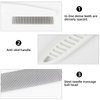 4 Pcs Dandruff Comb, Stainless Steel Fine Wide Tooth Comb, Professional Dandruff Removal Combs, Grooming Tool for Pets Dog Kids and Adults (White, Pink, Blue, Black-Red)