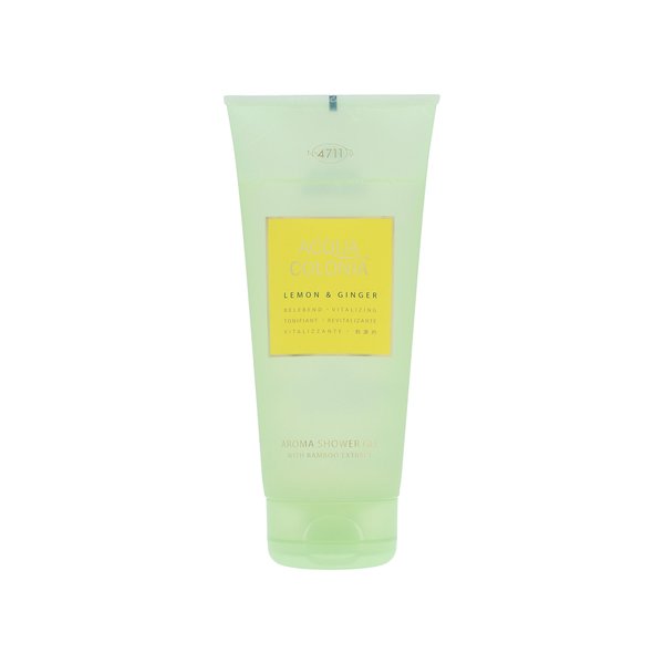 4711 Acqua Colonia Aroma Shower Gel, Lemon And Ginger, 6.8 Ounce (2337722)