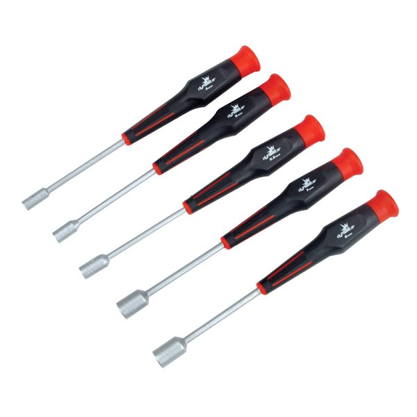 Dynamite 5 pc Metric Nut Driver Assortment DYN2806 Hand Tools Misc