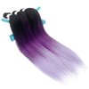 Ai Yuchen Purple Ombre Braiding Hair Pre Stretched Colored Hair Extensions for Braiding Micro Box Braids Prestretched Pre Stretched Braiding Hair Ombre 26 inch 3 Packs