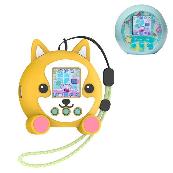 Case for Punirunes Interactive Digital Toy, NOUKAJU Silicone Protective Cover Drop-Proof, Scratch-Proof, Shock-Proof,Dust-Proof,Protective Skin Sleeve for Interactive Digital Toy(Yellow)