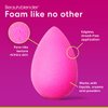 Beautyblender® | Original Pink Beauty Blender Makeup Sponge, Super-Soft Foam Easily Blends Foundations, Powders & Creams, Made in USA, Reusable, Washable, Streak Free Application, Vegan, Cruelty Free