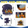 Zhanmai 48 Pcs Nativity Puzzle for Kids Mini Nativity Scene Puzzles for Party Favors Paper Mini Puzzles Theme Party Favor