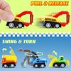 DERTE Mini Construction Car Toys Pull Back Vehicles Excavator Truck Tractor Kids Party Favors Pinata Stuffers Easter Fillers for Toddlers Girls Boys Child Play Set Gifts (50)