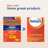 Delsym Maximum Strength Cough Suppressant, Fast Release Caplets, Lasts up to 8 Hour Day or Night, 20 Count