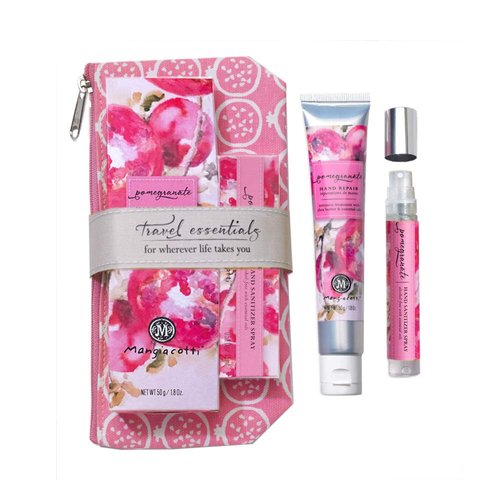 Pomegranate Travel Essentials, Hand Repair, Hand Sanitizer