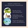 AyurVita Ultra Nourishing Shampoo with Neem & Reetha - Gentle Daily Cleansing for All Hair Types - Nourishes Scalp and Roots - Natural, Plant-Based Ingredients - Ayurvedic Hair Care - 10 fl oz