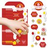 Big Dot of Happiness Chinese New Year - 2024 Year of The Dragon Favor Kids Stickers - 16 Sheets - 256 Stickers
