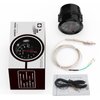 SINCO TECH 52mm Gauge Car Meter Digital Display Pointer 7 Colors Backlight 12V Universal Gauge Kit…… (Exhaust Temperature Gauge)