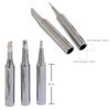 Kaseamu 5pcs 900m Soldering Iron Tips, Premium Soldering Tips for Hakko, Aoyue, Yihua, Vastar, Sywon, Atten, Quick, Ryobi, Tabiger, X-Tronic and SOAIY Soldering Station.