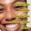 Gleamin Vitamin C Treatment Clay Mask - Turmeric Clay Face Mask Skin Care, Deep Cleansing Pores - Facial Improves Uneven Tone, Post-Blemish, Visibly Brighten, Scarring and Texture - 2.5 Oz