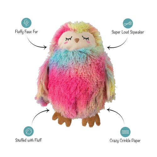 Fringe Studio Plush Dog Toy, Be Hoo You are, Pet Shop Collection (314148)