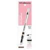 MCoBeauty Dual Ended Pro Eyeliner - Intense Pigment Crayon Pencil & Angled Brush, Vegan, Cruelty Free Cosmetics