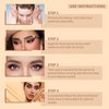 Lash Serum, W3W Eyelash Growth Serum, Eyelash Serum, Lash Serum for Boost Lash Growth Serum, Advanced Formula for Longer, Fuller, and Thicker Lashes, 3 ML (Golden)