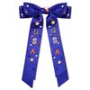 Boderier 4th of July Hair Bows for Women USA Stars Hair Bow Clips Jeweled Patriotic Ribbon Hair Clips Independence Day Hair Accessories Fourth of July Party Favors USA Star Blue