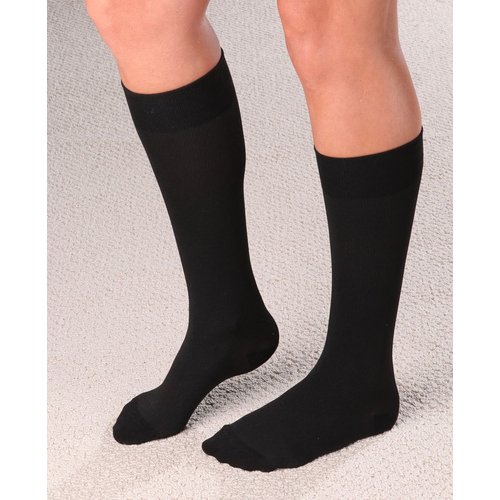 Healthy Steps Compression Socks 15-20 mmHg, Black, Medium