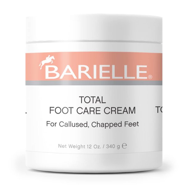 BARIELLE Total Foot Care Cream 12 oz. – Foot Cream for Dry, Cracked, Feet