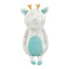 GooseWaddle Super Soft Printed Plush Adorable Stuffed Animal for Kids, Baby Dolls, and Reindeer Lovers for Playtime and Cuddles (8" When Sitting) (Leo Reindeer)