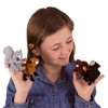 Folkmanis Woodland Animal Finger Puppet Set, Multicolor, 8" (2769)