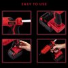 Mellif Cordless Hot Glue Gun for Milwaukee 18V Battery, Handheld Electric Power Glue Gun Full Size for Arts & Crafts & DIY with 20 0.43" Glue Sticks (Battery Not Included)