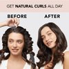 Kitsch Satin Heatless Curling Set - Overnight Hair Curlers to Sleep in, Heatless Curls, Heatless Hair Curler Overnight Curls, Heatless Curling Rod Headband, No Heat Soft Curlers Hair Rollers -Charcoal