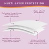 Wearever Women's Incontinence Underwear for Bladder Control with Super Absorbency - Reusable & Washable Leak Proof Underwear for Women - (Pack of 3) (Beige) (S) (Fits Hip 35-37")