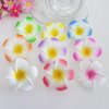 10 Pcs Hawaiian Plumeria Flower Hair Clips Beach Foam Flower Hair Clip Bohemia Hair Barrette Hairpins Hawaii Headpieces for Wedding Party 7cm