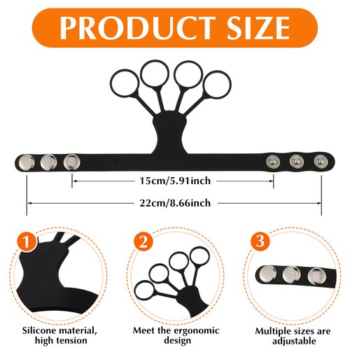 Haull 6 Pieces Basketball Shooting Aid Flickglove Basketball Training Equipment Basketball Trainer for Improving Shot and Power Stretchy Silicone Glove for Ball Sports