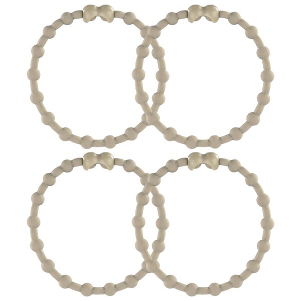 Soft Sage PRO Hair Ties: Easy Release Adjustable for Every Hair Type PACK OF 4