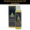 LuxeMocha Skin Brightening Body Oil - with Collagen, Glutathione, Almond Oil & Vitamin E |Evens Out Skin Tone, Reduces Fine Lines, Wrinkles and Dark Spots 125ml/4.2 fl Oz Bottle