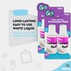 White Out Liquid Correction Fluid Pack of 4, White Fluid .7 fl. Oz. / 20 ml Multi-Purpose Smooth Wite Out Corrector for school, Office, and Home – by Enday