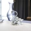 H&D HYALINE & DORA Sparkle Crystal Swan Figurine Collection Paperweight Table Centerpiece Ornament