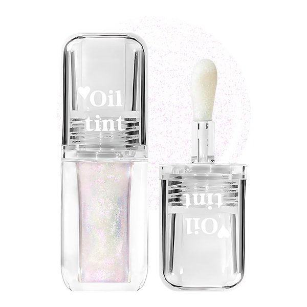 FeiCuiYun Translucent Pink Magic Color Changing Lip Glow Oil, Long Lasting Nourishing Lip Glow Oil Non-sticky Fresh Texture Lip Gloss, (Fine Pearl Shimmer Lip Oil, 1 Pcs)