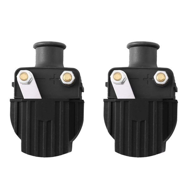 NEWHOW 2Pcs 18-5186 Ignition Coils for Mercury Mariner 6-125HP Outboards - Compatible with 140HP V135 V150 210CC Chrysler Force 40-150HP Models - Replacement 339-832757A4, 339-7370A13