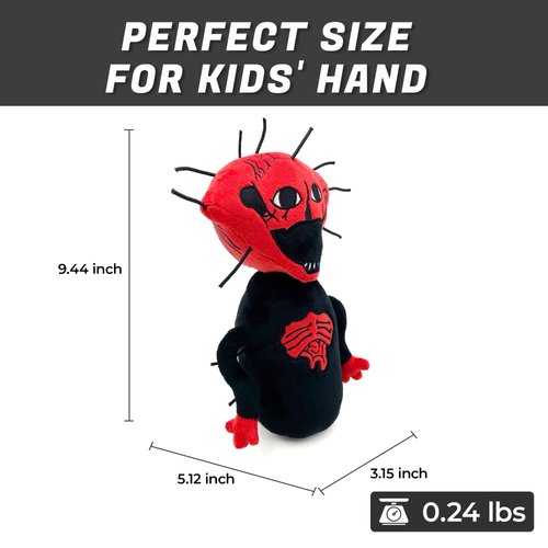 Adenzai The Boiled One Plush Toy, Unique Horror Game Peripherals The Boiled One Stuffed Animals Plushies Doll Home Decor, Beautifully Horror Gift for Game Fans and Lovers(9.8 inch)