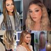 16 Colors Hair Tinsel Kit with Tools 3200 Strands Glitter Tinsel Hair Extensions Heat Resistant Sparkling Shiny Fairy Hair Accessories for Women Girl Kids 47Inch