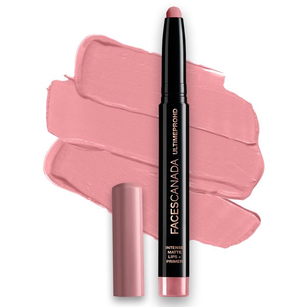 Faces Canada Hd Intense Matte Lipstick, Feather Light Comfort, 10 Hrs Stay, Primer Infused, Flawless Hd Finish, Made In Germany, Nude, Brown, Red, Pink, Purple Lip Color, Nearly Nude, 0.05 Oz