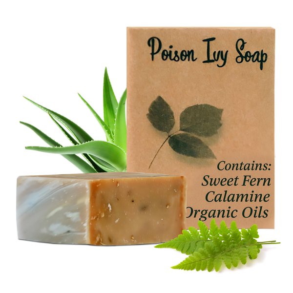 Poison Ivy Soap Bar - All Natural Bar Soap with Sweet Fern, Oatmeal ...