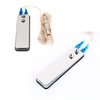 TorSor 2 Pack Tattoo Foot Pedal Switch with 1/4 inch 6.35MM Plug Cable Stainless Steel Cord Power Supply Foot Control Flat Plate Clip For Tattoo Gun Machine Kits Beginners Artist