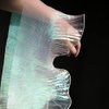 5 Yards Retro Ruffle Pleated Chiffon Trim Dress Bag Decoration Tulle Fabric Applique Trimming Craft Sewing (Iridescent White)