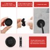 QCQIANG 63Pcs Rubber Grommet Kit, Drill Hole Firewall Hole Plugs Wire Protection, 6 Sizes 5/8" 13/16" 7/8" 1" 1-3/16" 1-1/2"(Round)