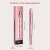 Magic Eyebrow Pencil Waterproof Microblading Eyebrow Pencil Contouring Pen, 4 Tip Microblade Eyebrow Pen Natural Brows Pen for Women (Black)