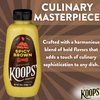 Koops' Spicy Brown Mustard – Spicy Mustard, Gluten-Free, Kosher, Made in USA, From Quality Mustard Seeds, Delicious and Bold Flavor – 12 Oz, Pack of 1