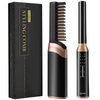 FERNIDA Cordless Hair Straightener Brush, Rechargeable Portable Heated Comb Mini Straightening Brush for Women and Mens Beard Home Travel Lightweight Carry-Along Hot Comb