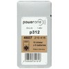 Power One Size 312 Hearing Aid Batteries - 50 x 6 packs = 300 pcs.