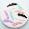 BTYMS 200 Pcs Disposable Mini Cosmetic Spatula Multi Colored Mask Spatula Plastic Waxing Spatulas Mask Scoops for Mixing and Sampling