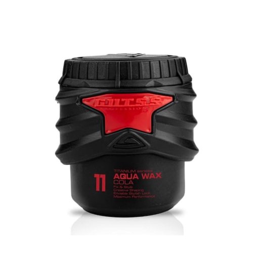 Gutts Professional 11 Titanium seriess Aqua Hair Wax Cola Fix & Style Creative Shaping Enviable Stylish Look maximum Performans 150 ml