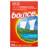 Bounce Dryer Sheets, 105 Sheets, Outdoor Fresh Scent Fabric Softener Sheets, Reduces Static, Softens and Fights Wrinkles